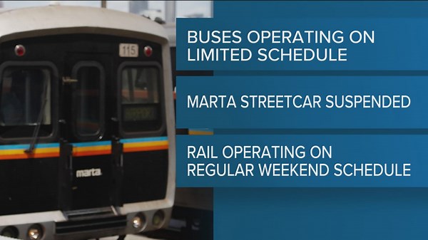 MARTA resumes limited bus schedule