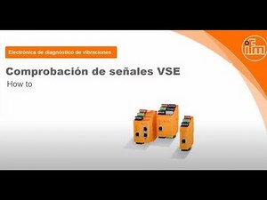 Comprobación de señales – Electrónica de vibraciones VSE