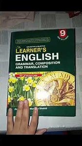 9th Class New English Learner Grammar 2025 Chapter 1 - 9th Class English Chapter 1 Question Answer