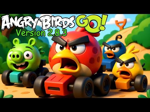 Angry Birds Go! [iPad] [Version 2.8.3] FULL Walkthrough