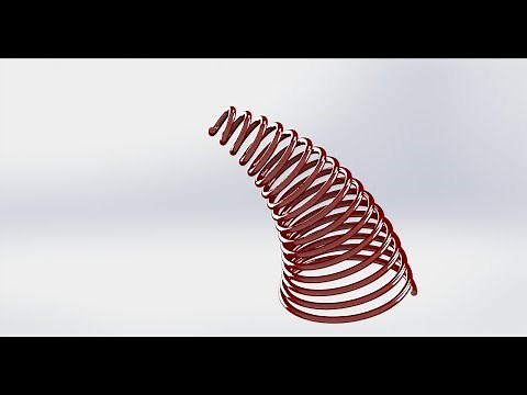 Solidworks Tutorial : How to make Conical Spring