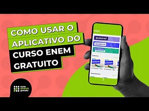 HOW TO USE THE FREE ENEM COURSE APP #estudosenem #enem