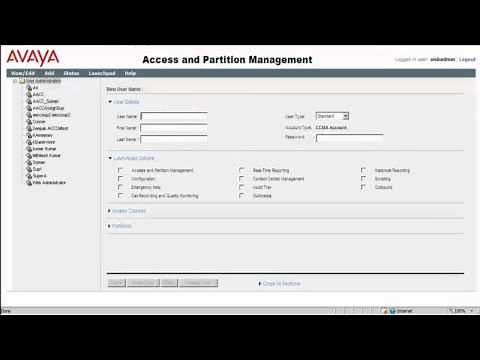 How to Add Admin User in AACC for Avaya Contact Center Control Manager Integration