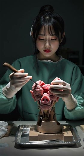 The Truth About Eating Monkey Brains 🧠 | 猿の脳を食べる禁断料理…の正体 🧠 #shorts #bizarrefood #foodchallenge