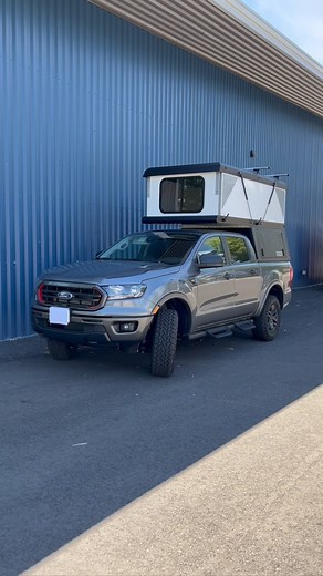 11K views · 61 reactions | First Ford Ranger build  We were excited to get an order for a Ranger and we’re stoked that it came out so well! This particular truck model comes with a super long stock antenna. This customer purchased a short antenna and switched it out at home so that we could build the cabover as low as possible. With the Tremor package, this compact, rugged rig will be able to hold its own on any 4x4 trail  | Hiatus Campers | Facebook