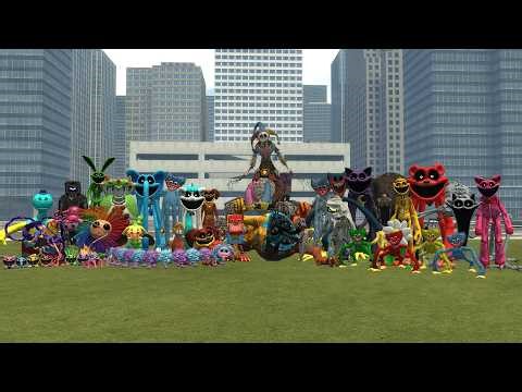 Surviving the Poppy Playtime MEGA In the City | Garry's Mod