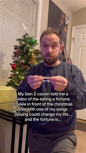 Christmas Fortune Cookie 🥠 #dreampop #chillvibes #tameimpala #macdemarco #indieartist