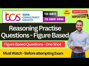 🔥TCS Smart & Ignite Reasoning Practise Questions | TCS Figure based Practice Exam Question,TCS 2025