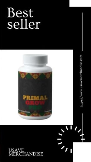 Primal Grow Pro – Men’s Vitality & Performance Support Formula