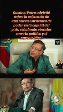 "‼️ Gustavo Petro alerta sobre una nueva estructura de poder en Bogotá.