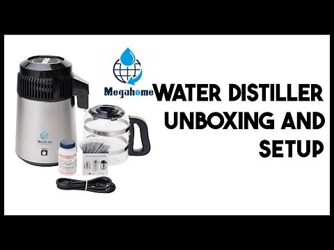 Megahome Water Distiller Unboxing and Setup