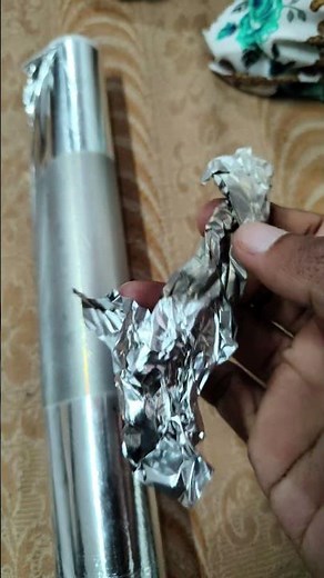 Aluminum foil sculpture#diy