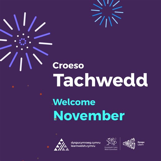 Helo Tachwedd 🎆 | Dysgu Cymraeg / Learn Welsh