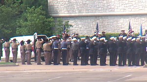 48K views · 837 reactions | Sgt. Johnson is saluted as his casket arrives this morning at Victory Church. Tulsans will gather today to honor the fallen hero. More: https://bit.ly/2ZeRD9S | NewsChannel 8 - Tulsa | Facebook