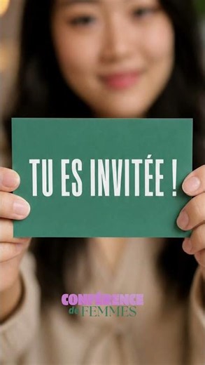 "TU ES INVITÉE !" 1ère CONFÉRENCE DE FEMMES EMCI