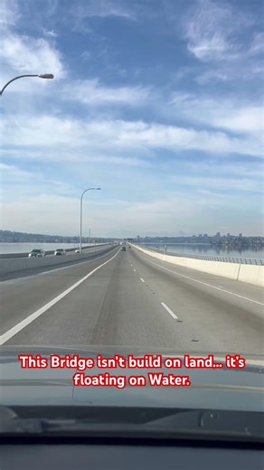 Longest Floating Bridge in the World – Yes, This Bridge Literally Floats