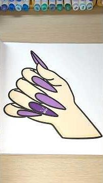 Color with me asmr |ASMR Marker sounds|Satisfying Coloring|Coloring Book|Oddly Satisfying #asmr