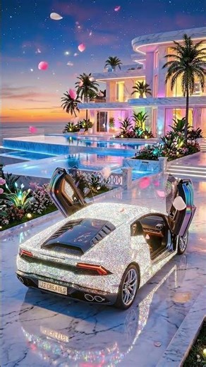 Iridescent Rainbow Lamborghini: A Color Blast on Wheels 🌈
