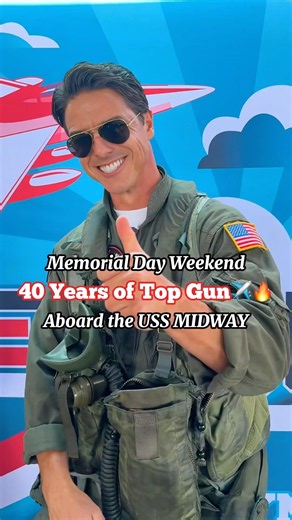 Stepped Into Top Gun on the USS Midway and It Was Insane 🔥✈️ #MovieMagic #SanDiego #BucketList