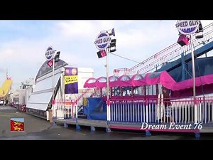 Tobogan Géant Speed Gliss, Convoi entier Montage et Ouverture, Le Havre 2018