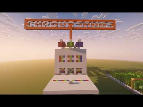 Minecraft Redstone - Three-color lottery machine
