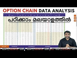 Option Chain Basic Data Analysis പഠിക്കാം മലയാളത്തിൽ | Option Chain Hacks