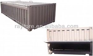 [Hot Item] Open Top Container with Hard Top (half height) Sales in China