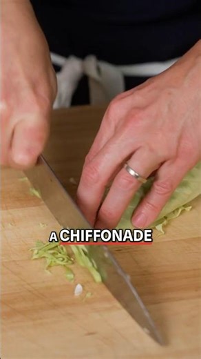 The Secret to Better Cabbage? A Chiffonade