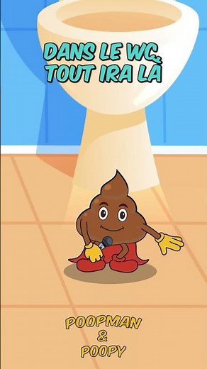 💩🎶 Dans le jardin, caca qui se cache | "Dans la vie, on fait tous caca" 💩 | Poopman & Poopy