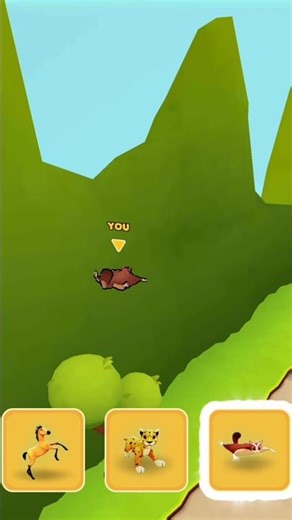 🐾 ANIMAL RUN: Wild Jungle Speed Rush! 🏃‍♂️🔥 Level 12 #shorts #trending #funny #viral