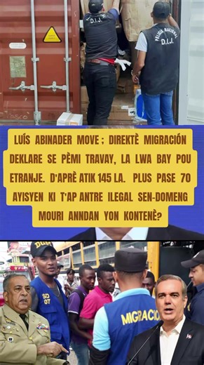 Luis Abinader Annonce Nouvo Pèmi Travay pou Etranje