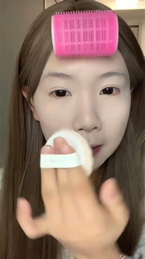 A novice with a pitiful and childish makeup look #Beauty products#Beginner s Makeup Tutori