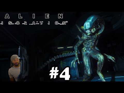 I AM TIRED OF HIDING | Alien Isolation Nightmare Mode | Twitch Walkthrough | Part 4