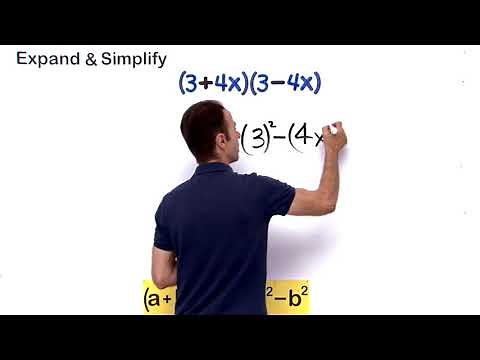 Simplify a Difference of Two Squares