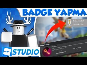 Roblox Studio Badge Nasıl Yapılır