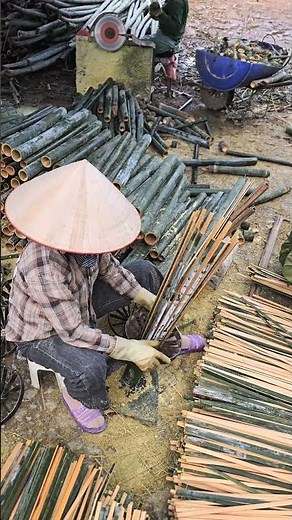 bamboo toothpick factory. 116 . ##bamboo #production #toothpick #factory