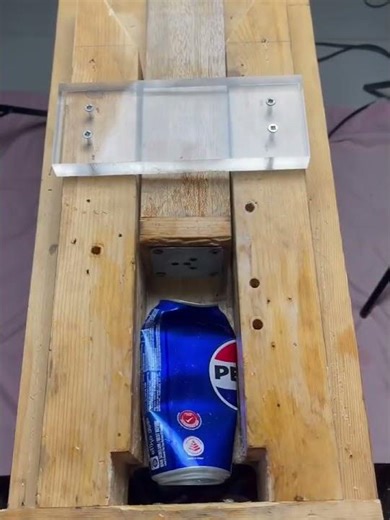 Breaking plastic bottles asmr video