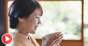 【CM】有村架純穿上漂亮和服喝抹茶告訴你可防止認知功能衰退 (片)