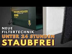 Staubfreie Werkstatt auf Knopfdruck! - Was kann der neue Filter?