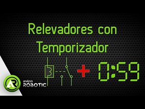 Relevador con timer (temporizador) explicación