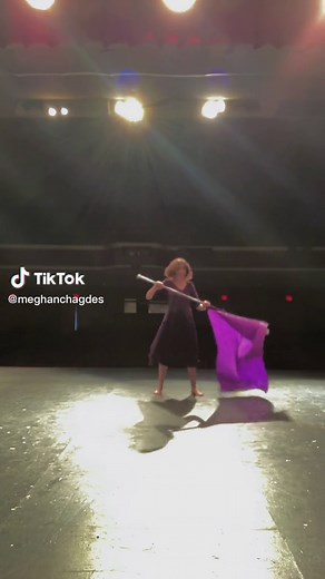Colorguard Choreography with Tangled Theme