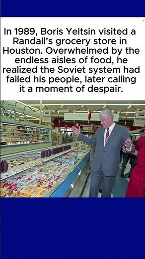 The Grocery Store Visit That Changed Boris Yeltsin Forever
