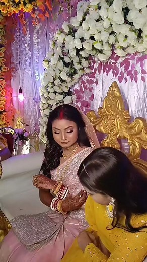 3.3M views · 10K reactions | Reception ❤️❤️bong media, Angel Priya #reelsviralシ #reelsvideo #AngelPriya #explore #reception | Supriya Kar | Facebook