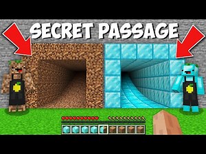 Which LEMON CRAFT TUNNEL WILL YOU CHOOSE DIAMOND VS DIRT in Minecraft ? NEW SECRET PASSAGE !