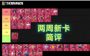 【两周新卡简评】Futties二队、三队 by杨老师
