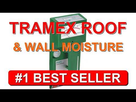 Tramex Roof & Wall Moisture Scanner RWS Pinless Meter for Measuring - B00MGWUZNM