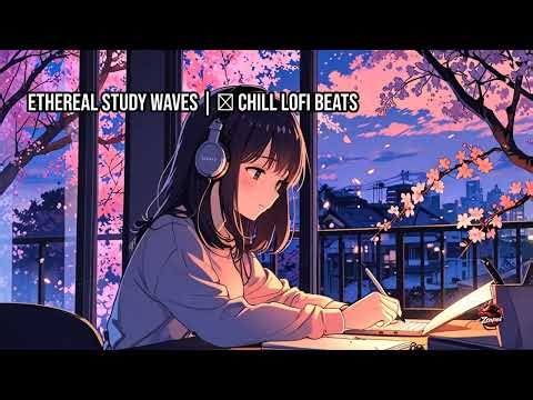 Ethereal Study Waves | 🎵 Chill LoFi Beats for Focus & Relaxation | 2 Hours Mix