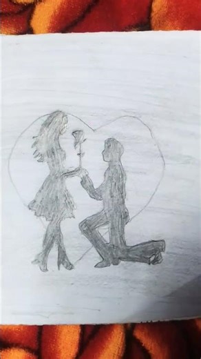 boyfriend and girlfriend drawing