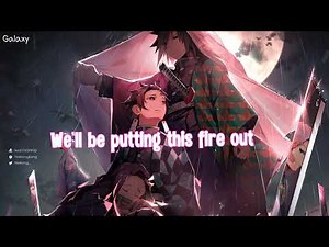 「Nightcore」→ Down In Flames - (lyrics)