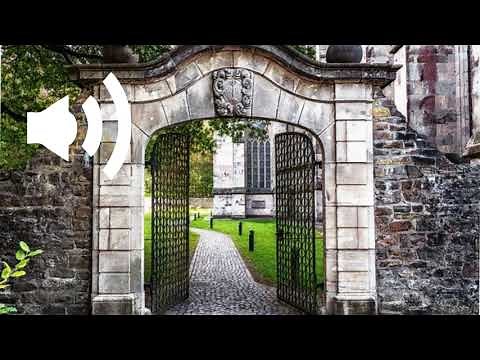 metal gate creaking sound effect